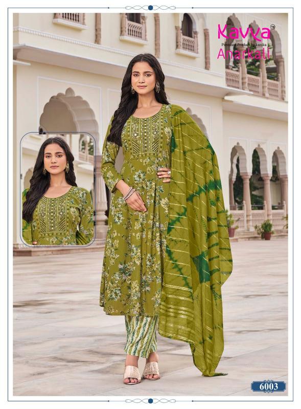 Kavya anarkali vol 6 kurtis wholesale online